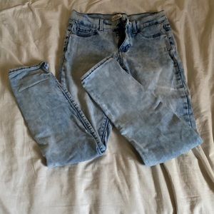 Light blue jeans